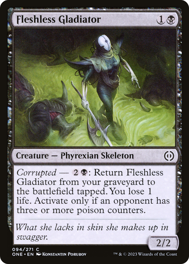 Fleshless Gladiator [Phyrexia: All Will Be One] | Gamer Loot