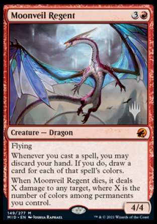 Moonveil Regent (Promo Pack) [Innistrad: Midnight Hunt Promos] | Gamer Loot