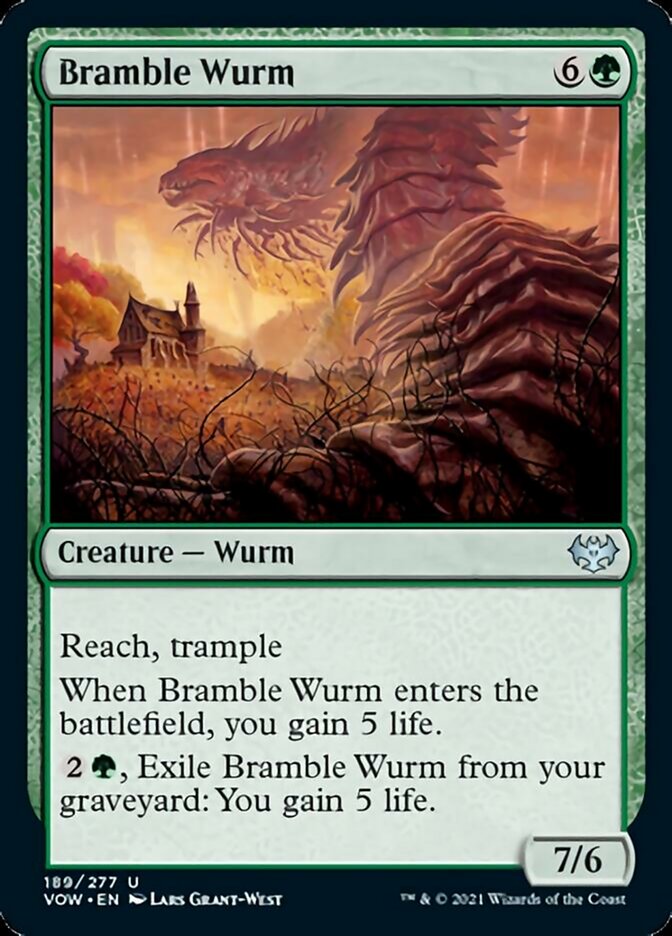 Bramble Wurm [Innistrad: Crimson Vow] | Gamer Loot