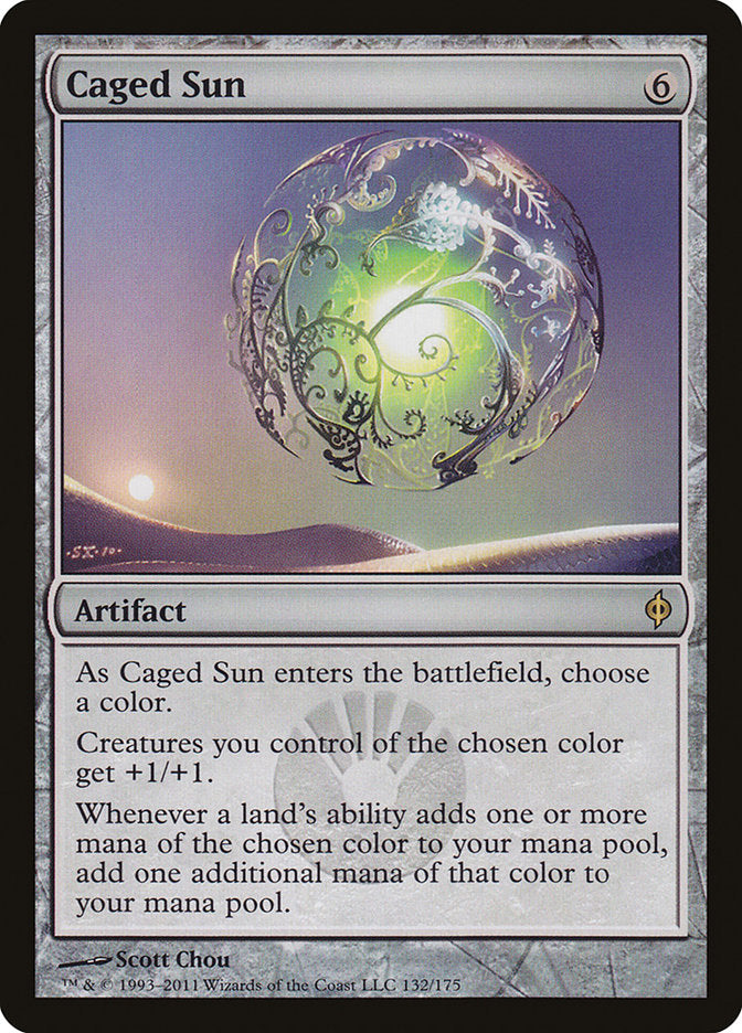 Caged Sun [New Phyrexia] | Gamer Loot