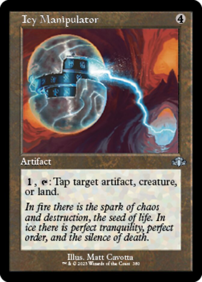 Icy Manipulator (Retro) [Dominaria Remastered] | Gamer Loot