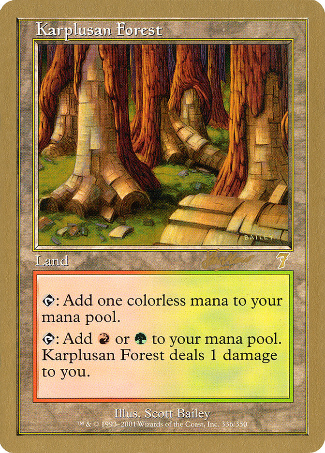 Karplusan Forest (Sim Han How) [World Championship Decks 2002] | Gamer Loot