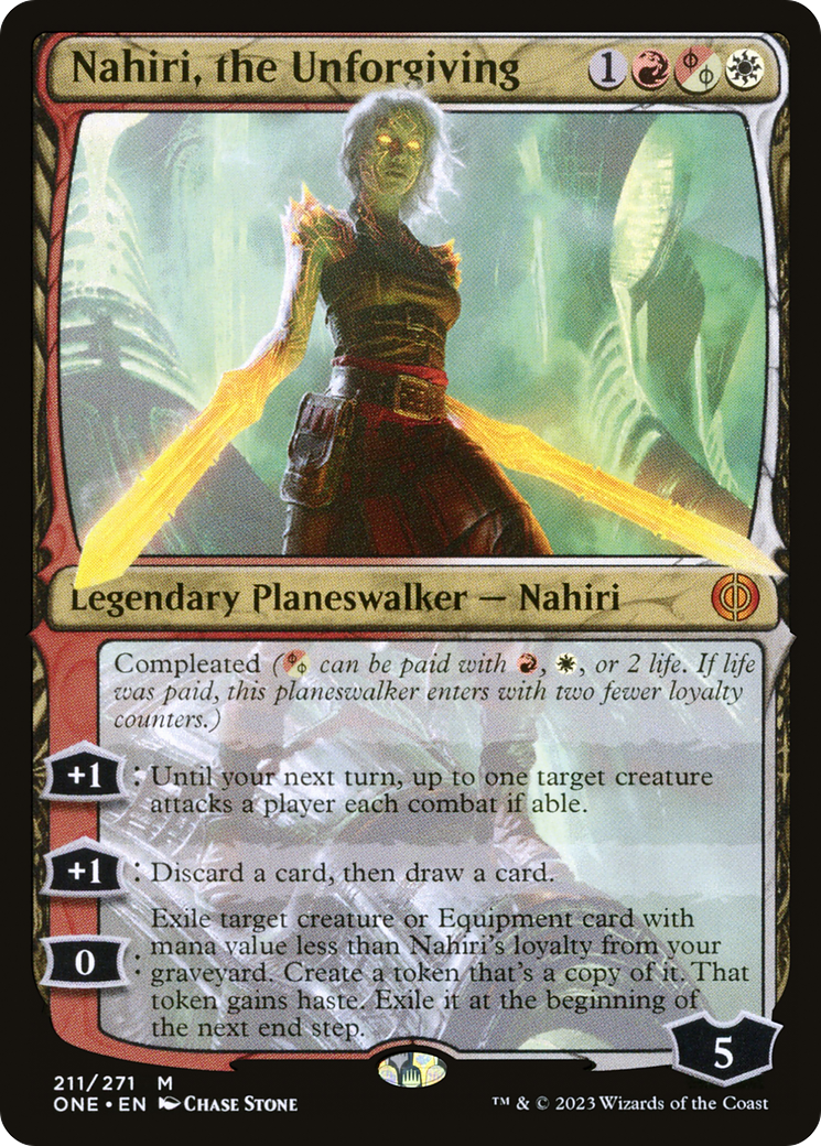 Nahiri, the Unforgiving [Phyrexia: All Will Be One] | Gamer Loot