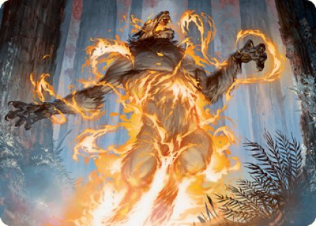 Burn the Accursed Art Card [Innistrad: Midnight Hunt Art Series] | Gamer Loot