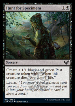 Hunt for Specimens [Strixhaven: School of Mages] | Gamer Loot