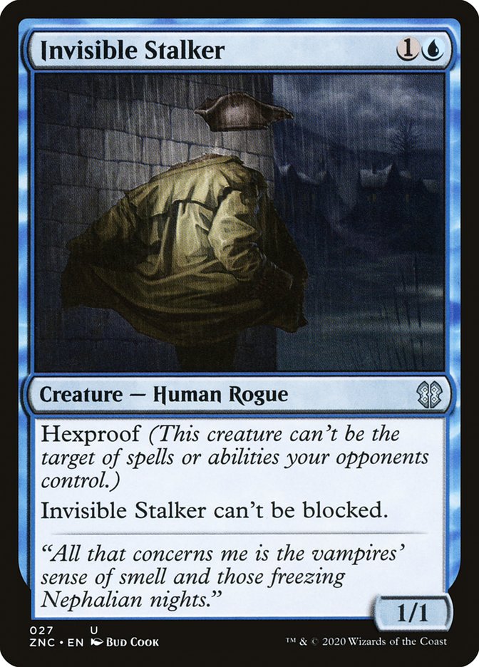 Invisible Stalker [Zendikar Rising Commander] | Gamer Loot