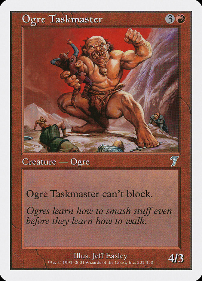 Ogre Taskmaster [Seventh Edition] | Gamer Loot