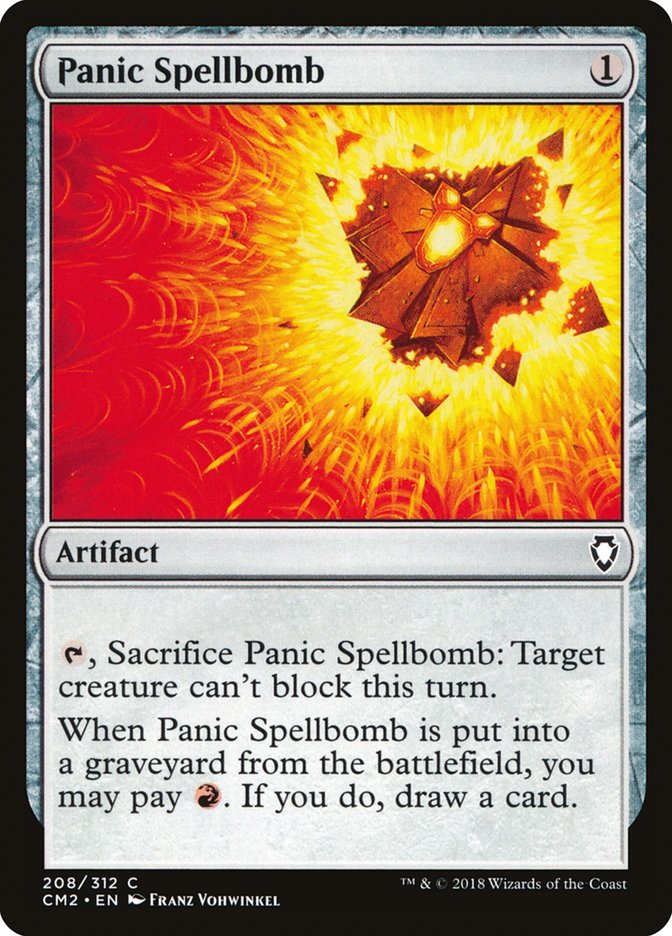 Panic Spellbomb [Commander Anthology Volume II] | Gamer Loot