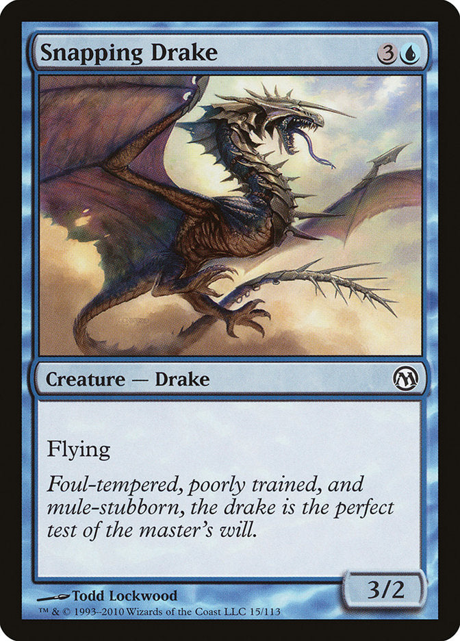 Snapping Drake [Duels of the Planeswalkers] | Gamer Loot