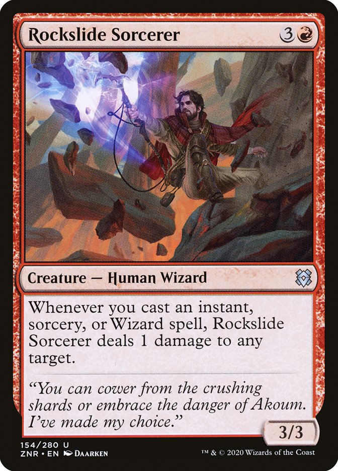 Rockslide Sorcerer [Zendikar Rising] | Gamer Loot