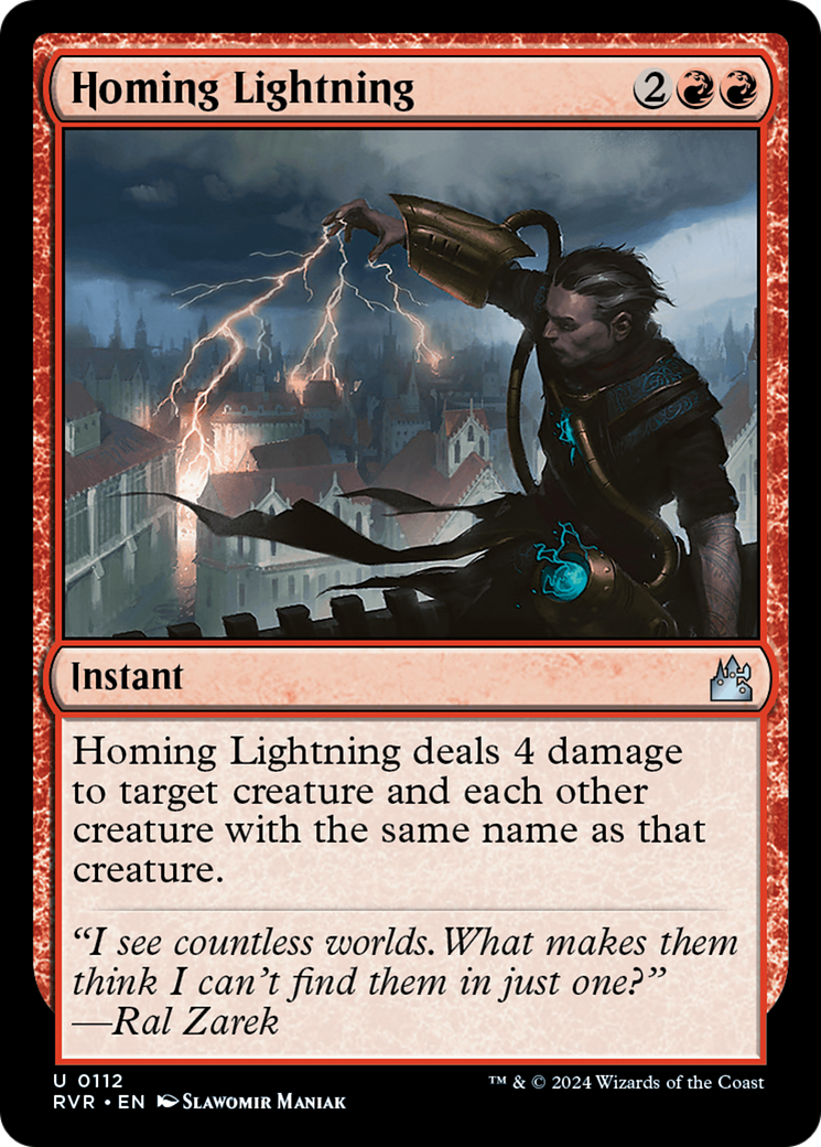 Homing Lightning [Ravnica Remastered] | Gamer Loot