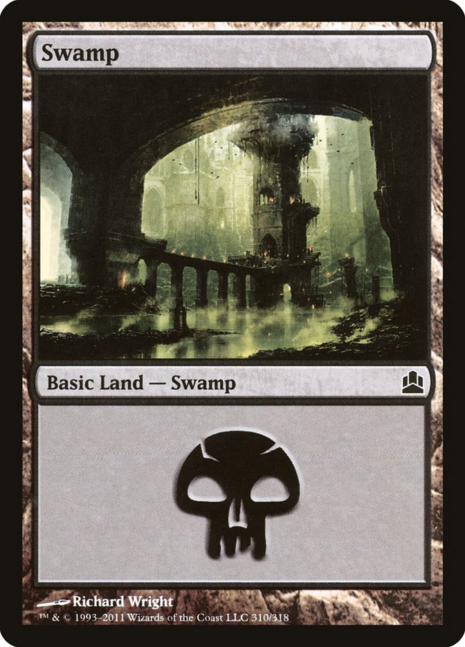 Swamp (310) [Commander 2011] | Gamer Loot