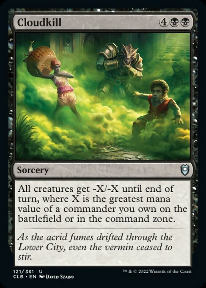 Cloudkill [Commander Legends: Battle for Baldur's Gate] | Gamer Loot