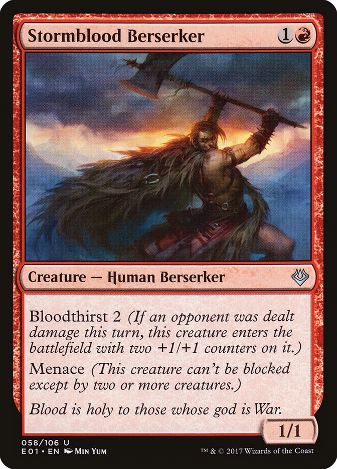 Stormblood Berserker [Archenemy: Nicol Bolas] | Gamer Loot