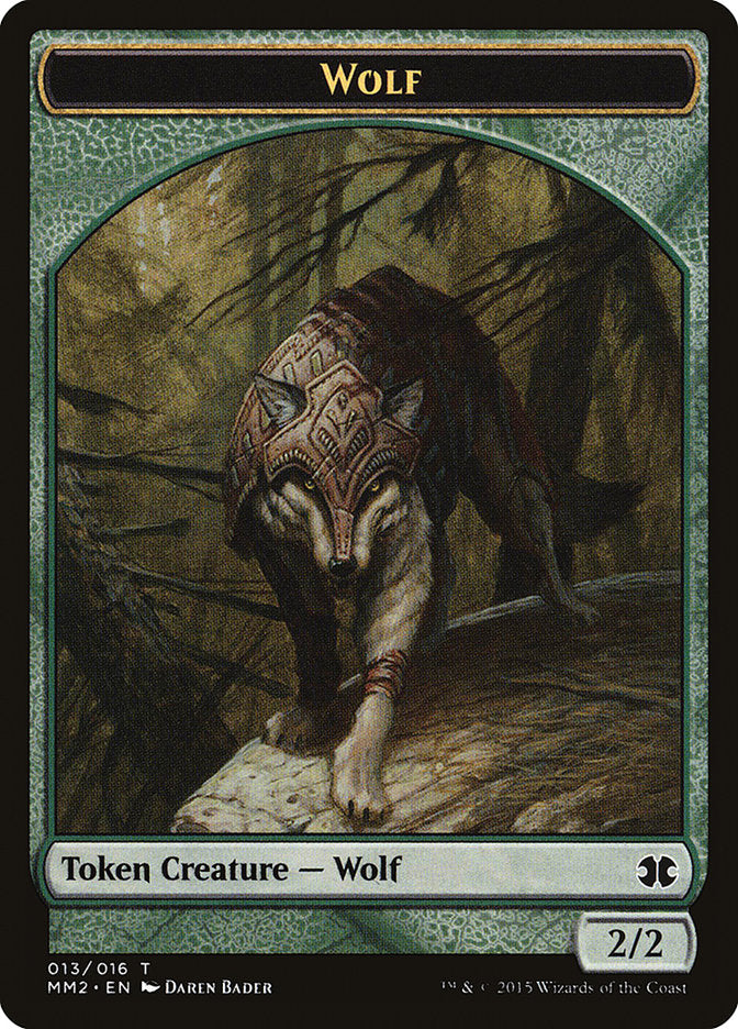 Wolf [Modern Masters 2015 Tokens] | Gamer Loot