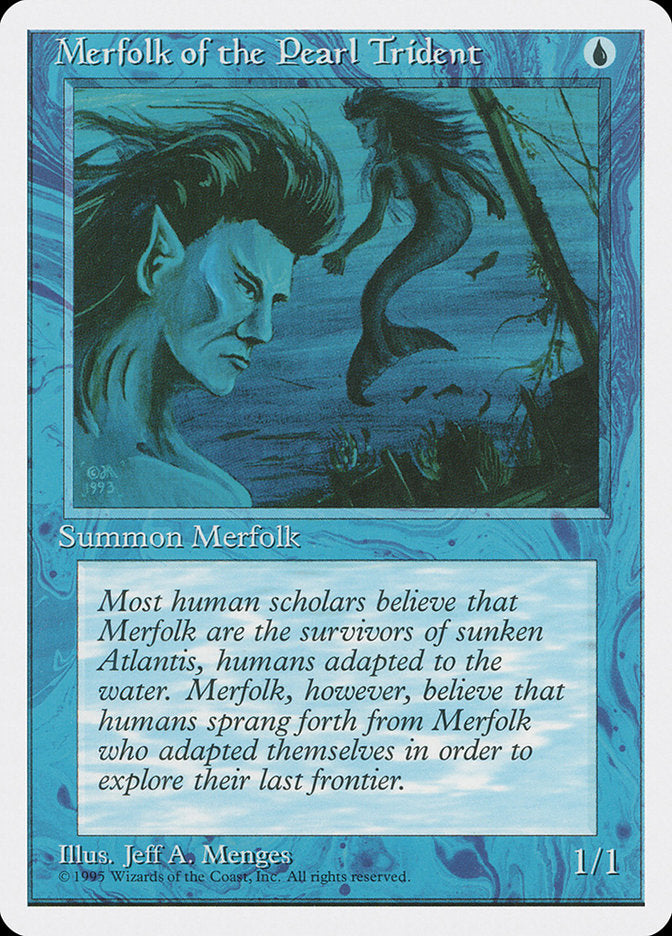 Merfolk of the Pearl Trident [Fourth Edition] | Gamer Loot