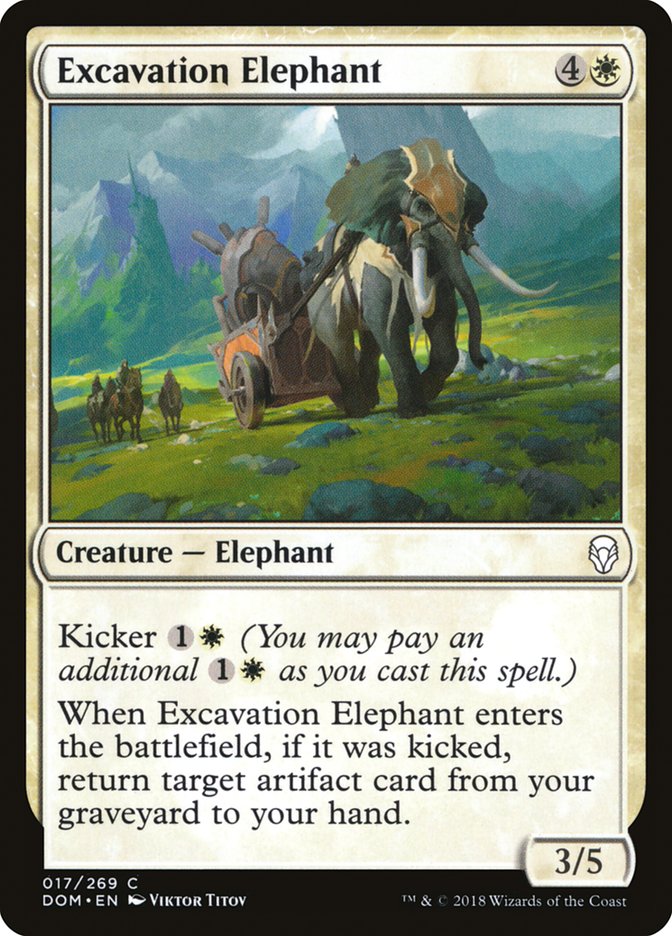 Excavation Elephant [Dominaria] | Gamer Loot