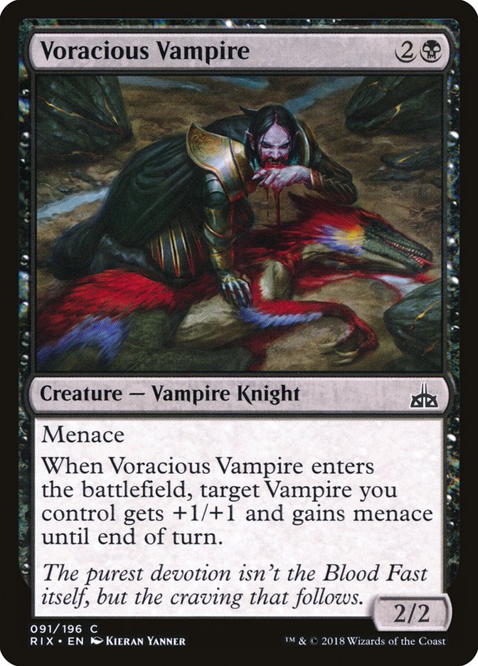Voracious Vampire [Rivals of Ixalan] | Gamer Loot