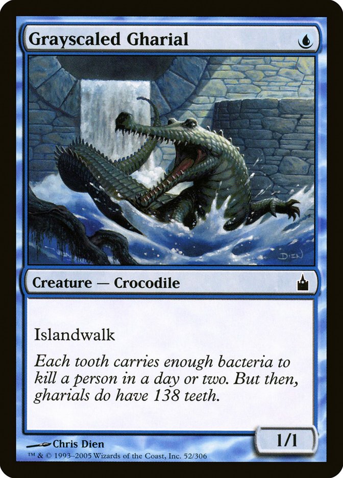 Grayscaled Gharial [Ravnica: City of Guilds] | Gamer Loot