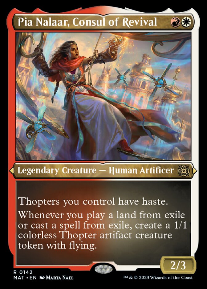 Pia Nalaar, Consul of Revival (Foil Etched) [March of the Machine: The Aftermath] | Gamer Loot