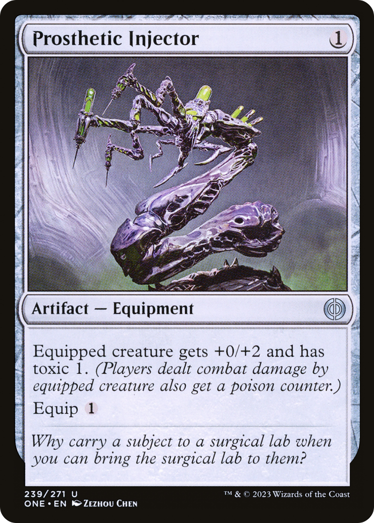 Prosthetic Injector [Phyrexia: All Will Be One] | Gamer Loot