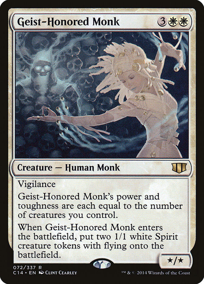 Geist-Honored Monk [Commander 2014] | Gamer Loot