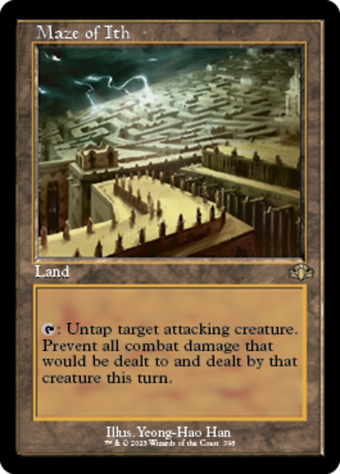 Maze of Ith (Retro) [Dominaria Remastered] | Gamer Loot