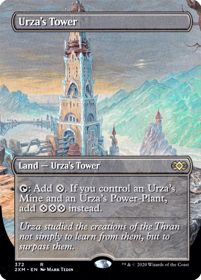 Urza's Tower (Toppers) [Double Masters Extended Art] | Gamer Loot