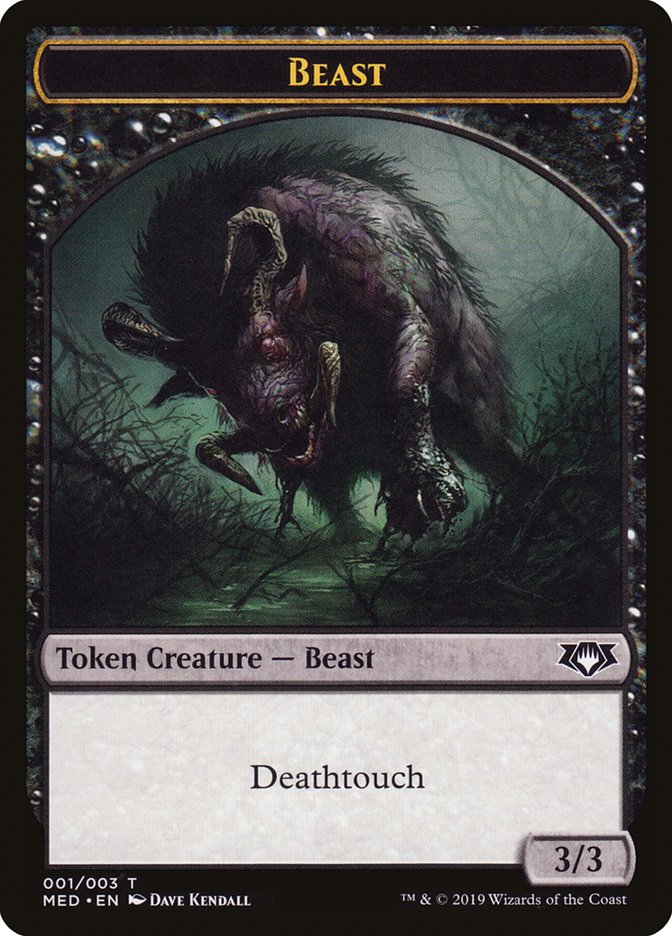 Beast [Mythic Edition Tokens] | Gamer Loot