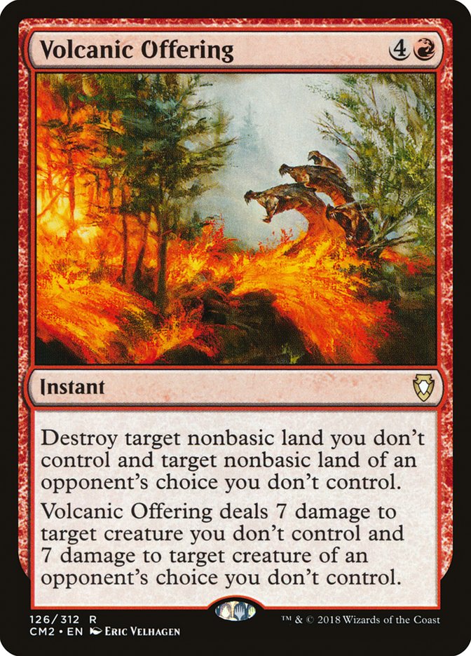 Volcanic Offering [Commander Anthology Volume II] | Gamer Loot