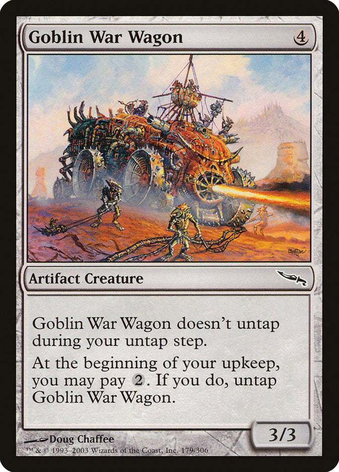 Goblin War Wagon [Mirrodin] | Gamer Loot