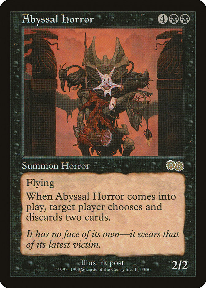 Abyssal Horror [Urza's Saga] | Gamer Loot