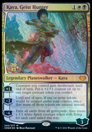 Kaya, Geist Hunter [Innistrad: Crimson Vow Prerelease Promos] | Gamer Loot