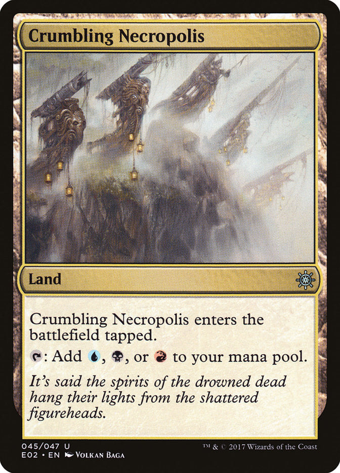 Crumbling Necropolis [Explorers of Ixalan] | Gamer Loot