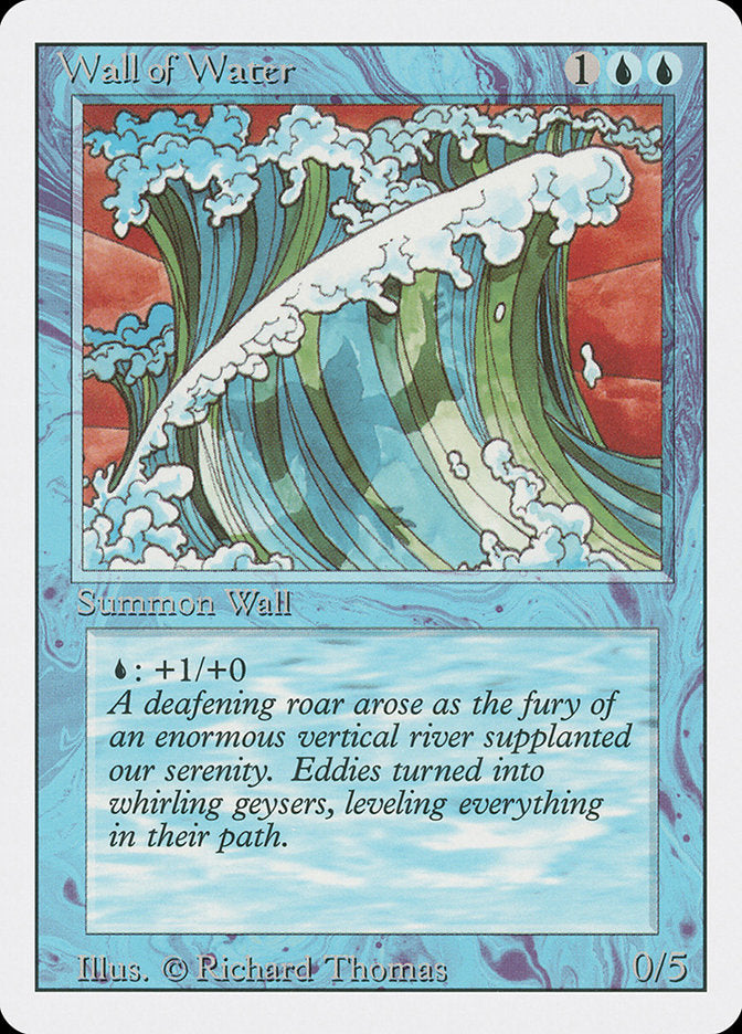 Wall of Water [Revised Edition] | Gamer Loot