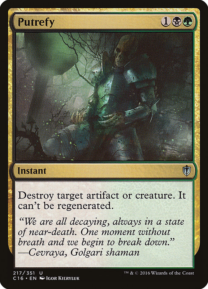 Putrefy [Commander 2016] | Gamer Loot