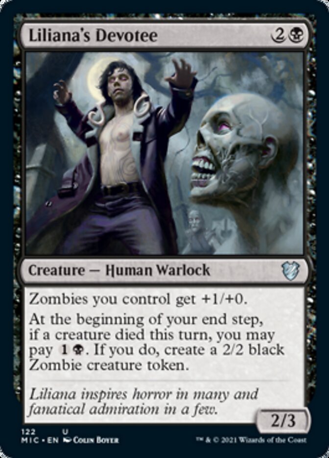 Liliana's Devotee [Innistrad: Midnight Hunt Commander] | Gamer Loot