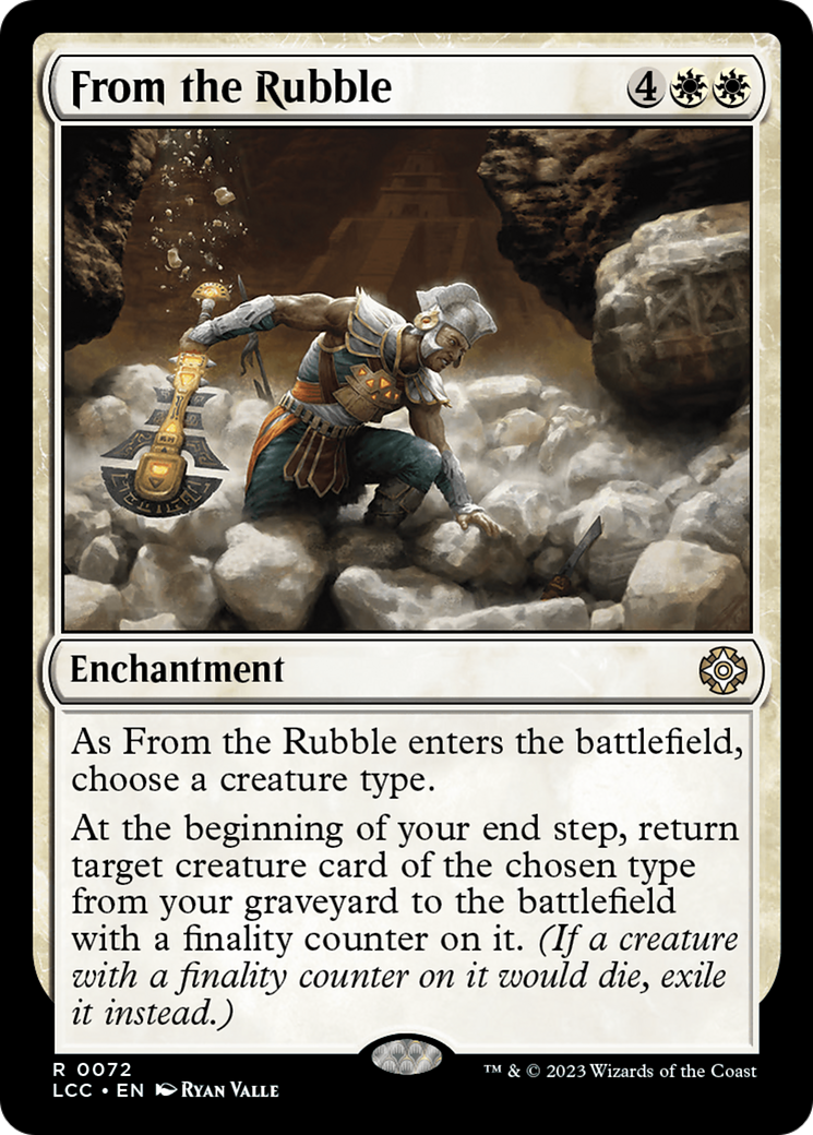 From the Rubble [The Lost Caverns of Ixalan Commander] | Gamer Loot