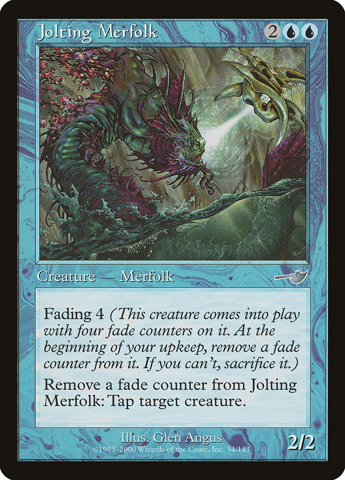 Jolting Merfolk [Nemesis] | Gamer Loot