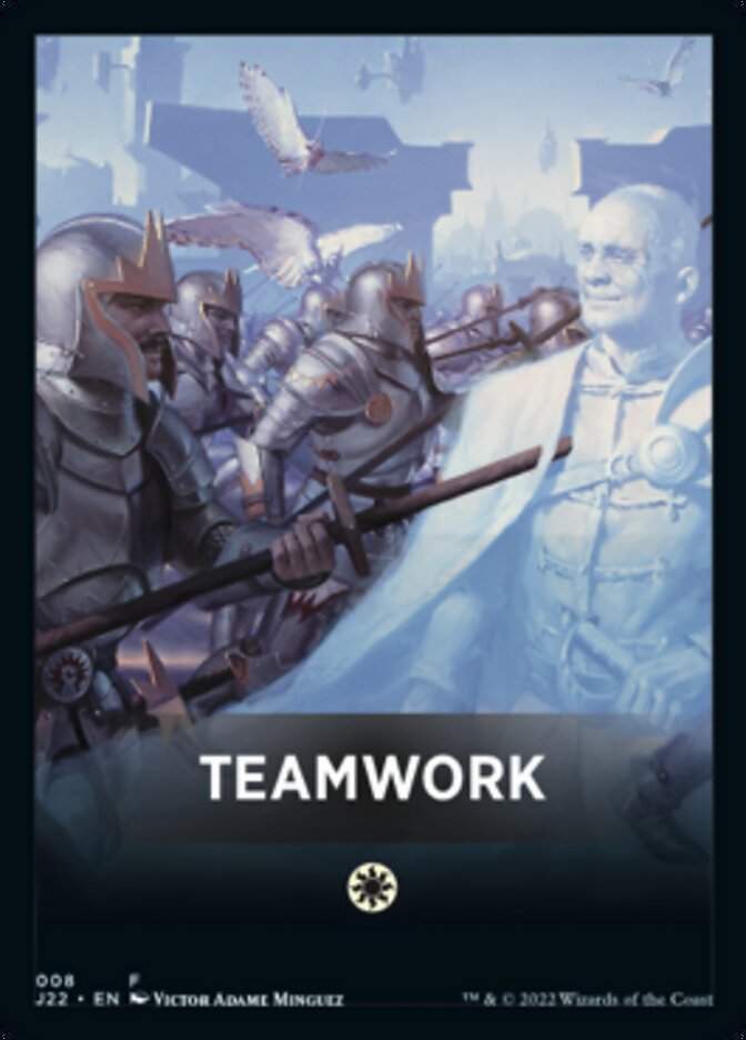 Teamwork Theme Card [Jumpstart 2022 Front Cards] | Gamer Loot