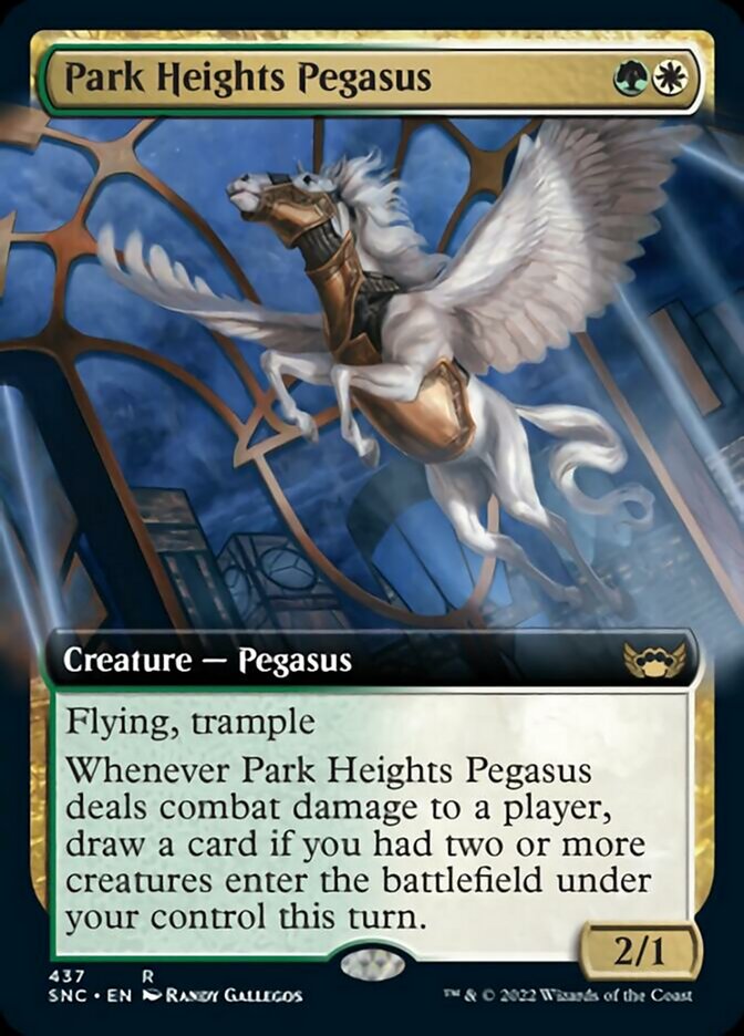 Park Heights Pegasus (Extended Art) [Streets of New Capenna] | Gamer Loot