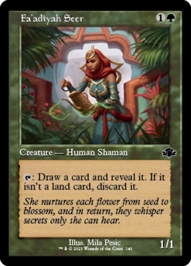 Fa'adiyah Seer (Retro) [Dominaria Remastered] | Gamer Loot