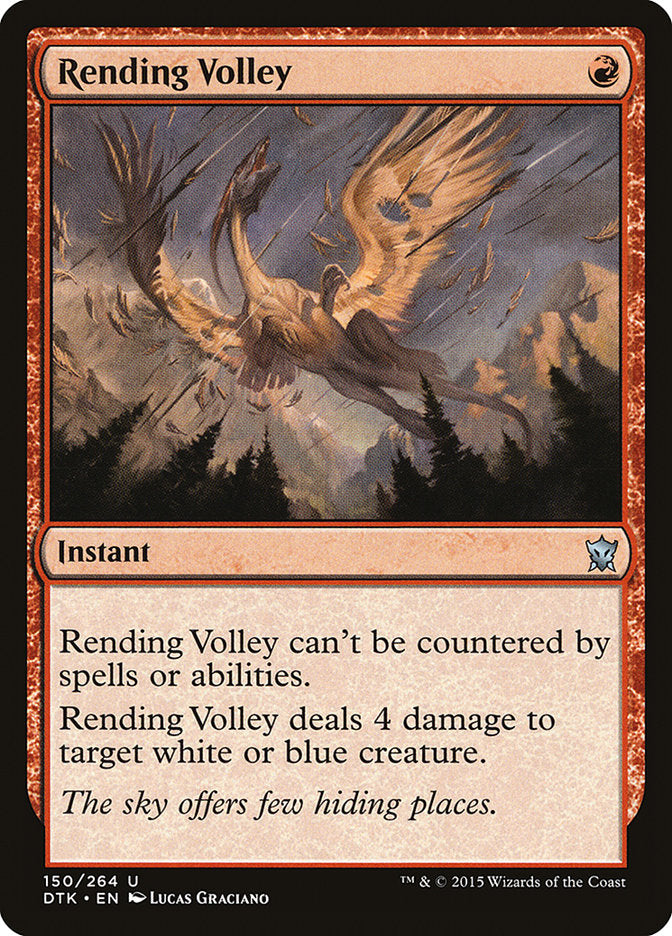 Rending Volley [Dragons of Tarkir] | Gamer Loot
