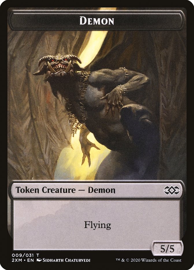 Demon [Double Masters Tokens] | Gamer Loot