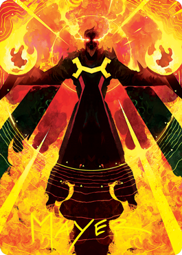 Urza's Rage Art Card (Gold-Stamped Signature) [Strixhaven: School of Mages Art Series] | Gamer Loot