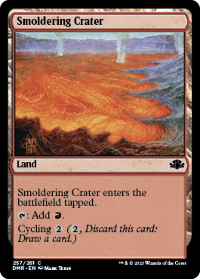 Smoldering Crater [Dominaria Remastered] | Gamer Loot