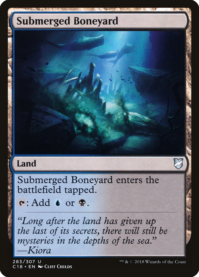 Submerged Boneyard [Commander 2018] | Gamer Loot