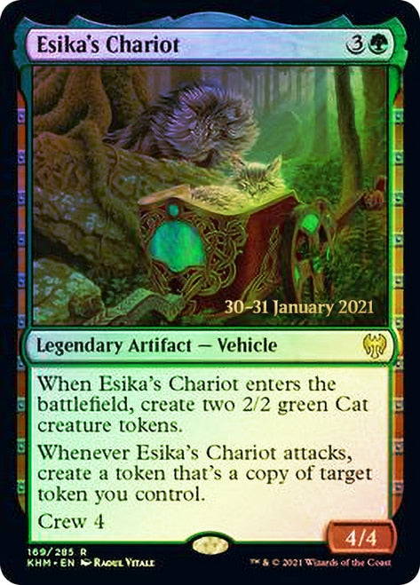 Esika's Chariot [Kaldheim Prerelease Promos] | Gamer Loot