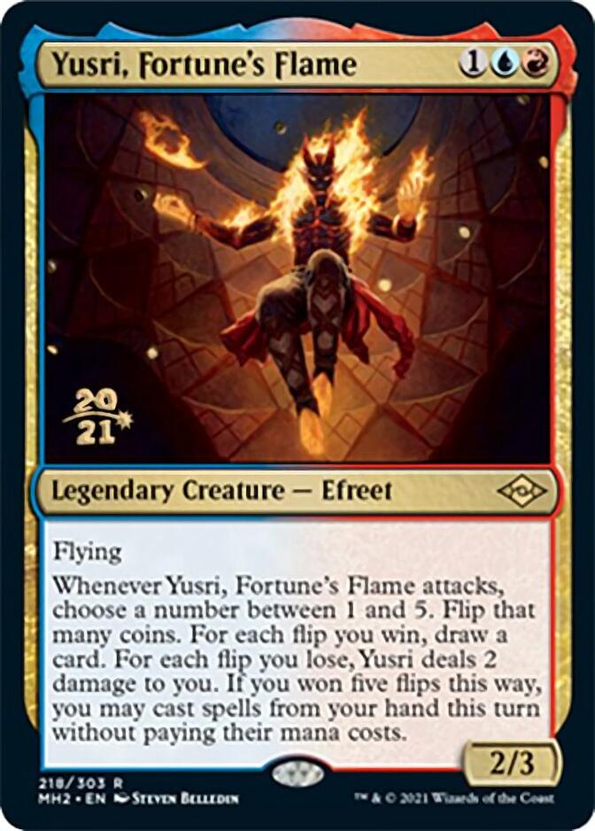 Yusri, Fortune's Flame [Modern Horizons 2 Prerelease Promos] | Gamer Loot