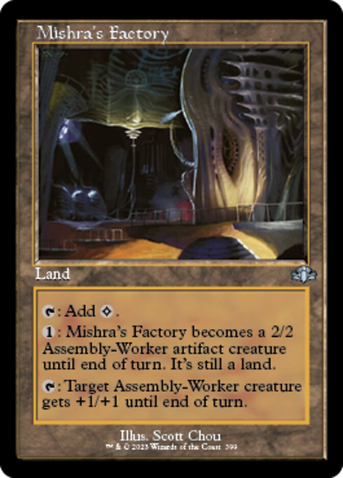Mishra's Factory (Retro) [Dominaria Remastered] | Gamer Loot